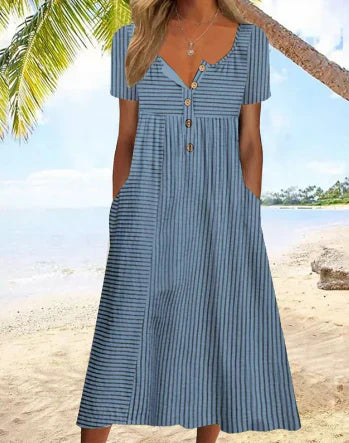 Stilvolles elegantes Damenkleid für besondere Anlässe