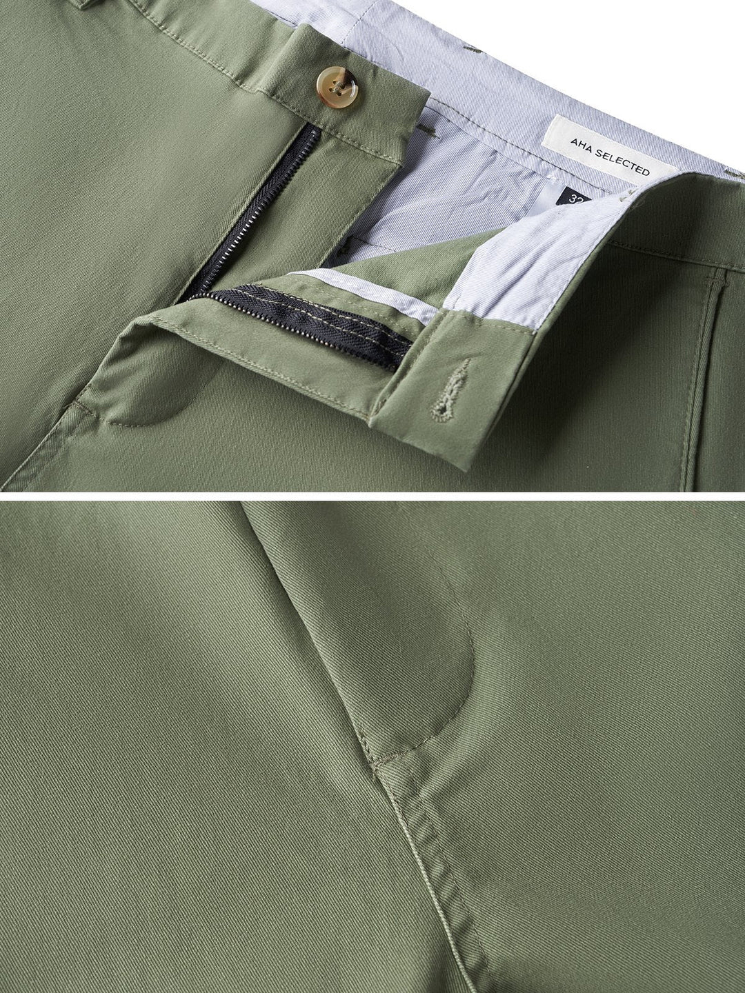 Hochwertige Chino-Hose für Herren aus einer dehnbaren, pflegeleichten Baumwollmischung - idealer Komfort und Stil
