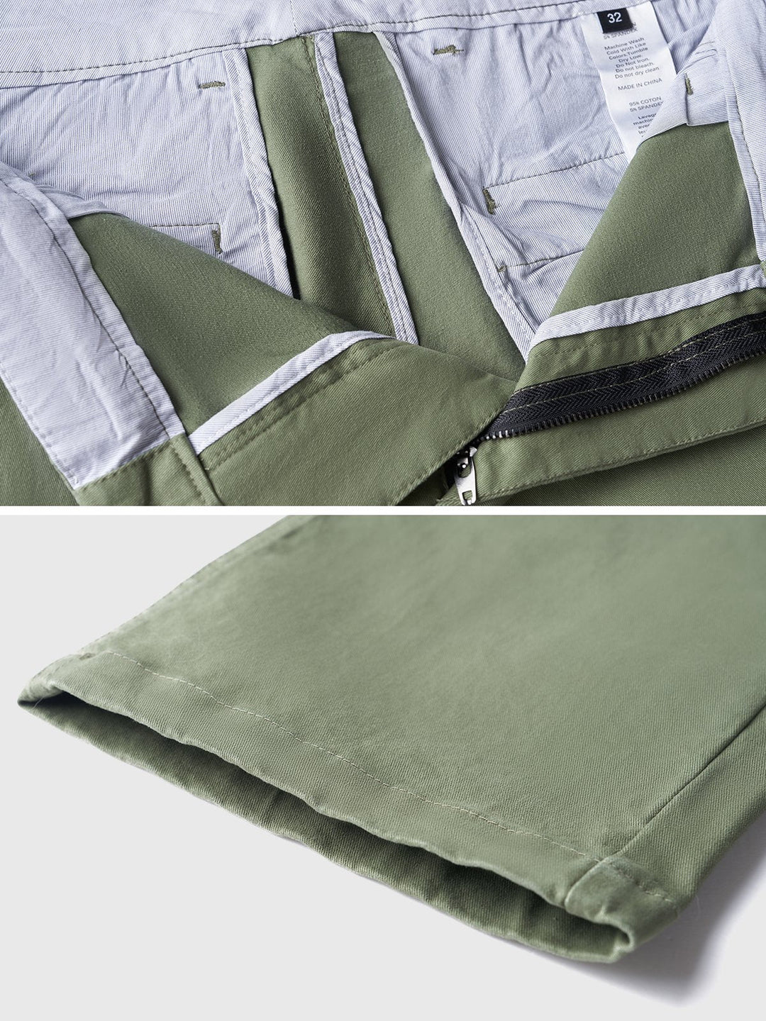 Hochwertige Chino-Hose für Herren aus einer dehnbaren, pflegeleichten Baumwollmischung - idealer Komfort und Stil