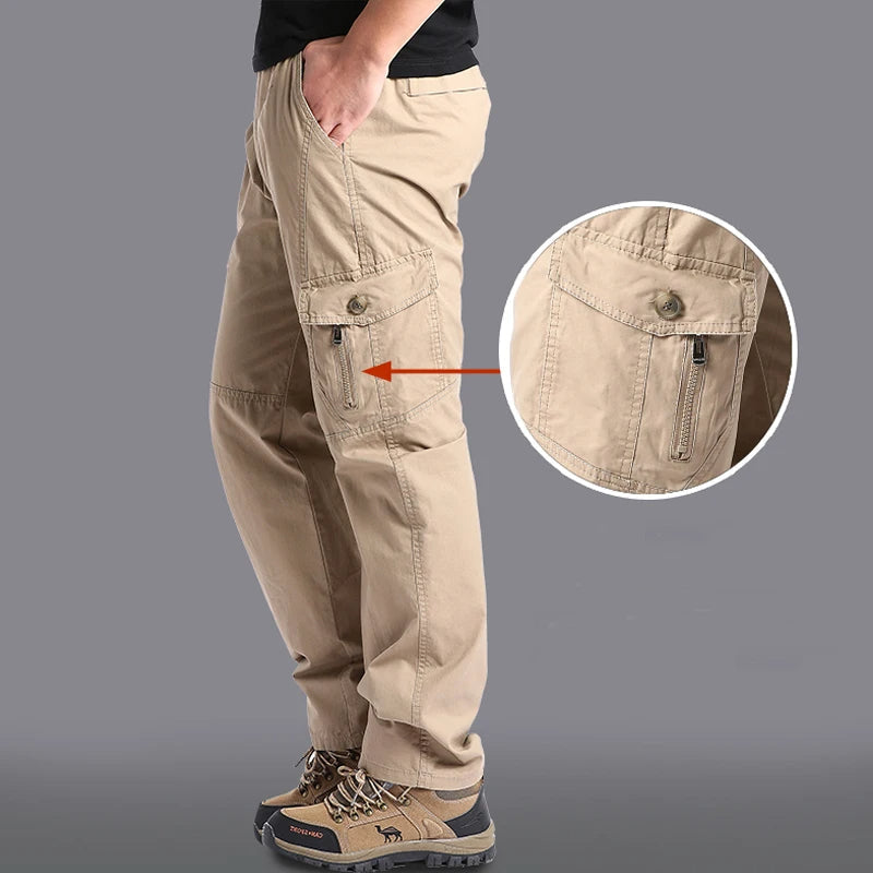 Hochwertige Herren-Cargohose im modischen und bequemen Regular Cut - die perfekte Kombination aus modischem Design und Funktionalität