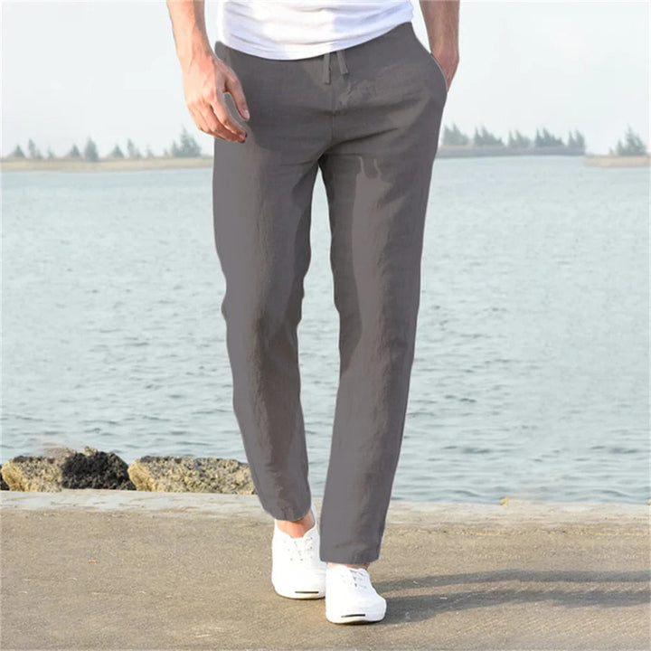 Leichte und bequeme Leinenjeans für Männer - eine Kombination aus Stil und Komfort für den Alltag
