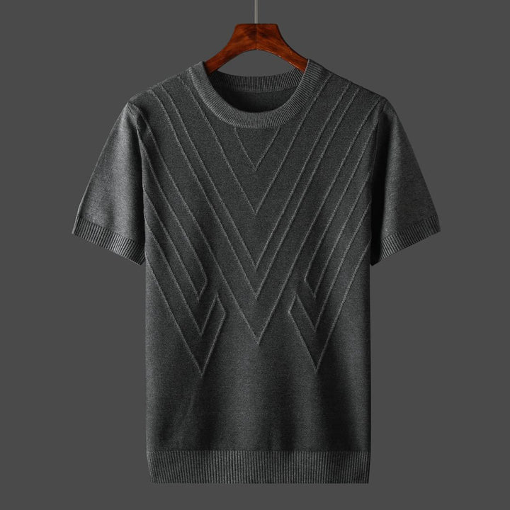 Edgar Stylisches Herren-T-Shirt aus Baumwolle für den Sommer - Komfort und Eleganz