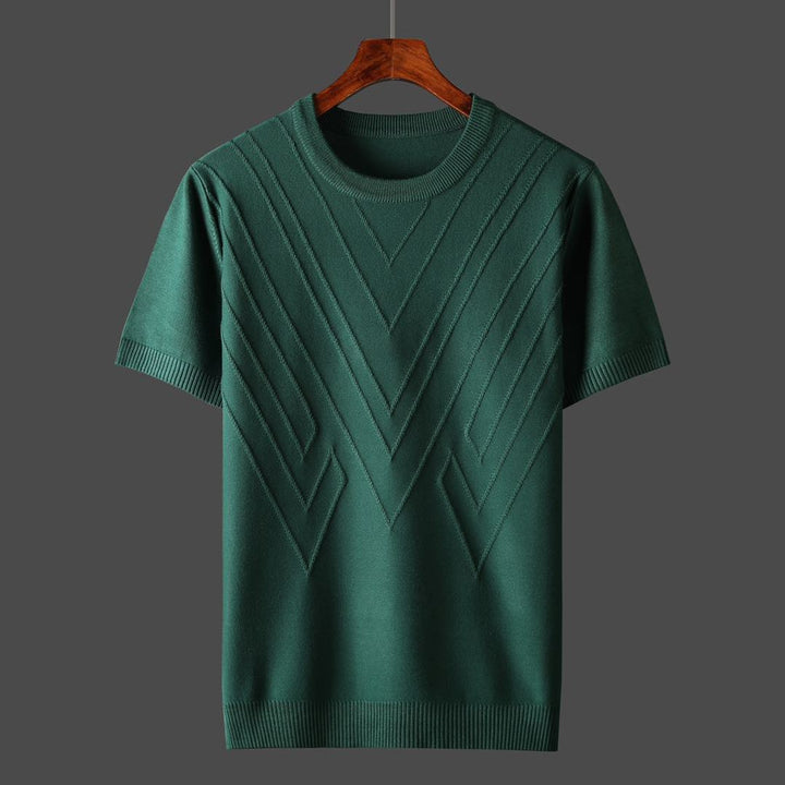 Edgar Stylisches Herren-T-Shirt aus Baumwolle für den Sommer - Komfort und Eleganz