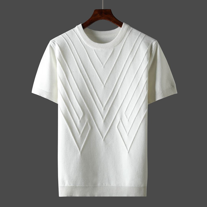 Edgar Stylisches Herren-T-Shirt aus Baumwolle für den Sommer - Komfort und Eleganz