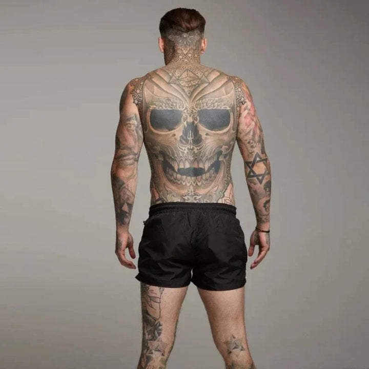 Trendy Heren Korte Zwemshorts met Praktische Zak – Jony