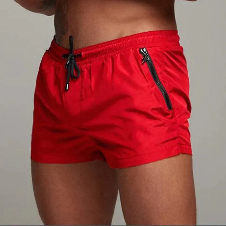 Trendy Heren Korte Zwemshorts met Praktische Zak – Jony