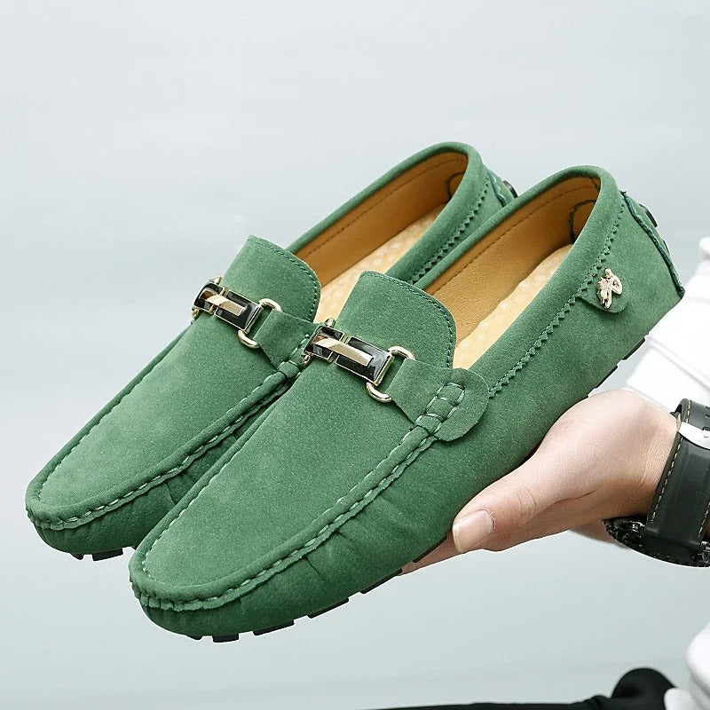 Elegante und bequeme Herren-Mokassins aus Wildleder - perfekt zum Ausgehen und für den Alltag