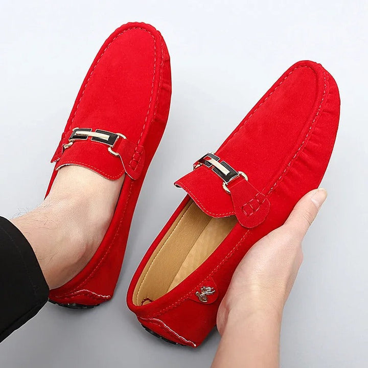 Elegante und bequeme Herren-Mokassins aus Wildleder - perfekt zum Ausgehen und für den Alltag