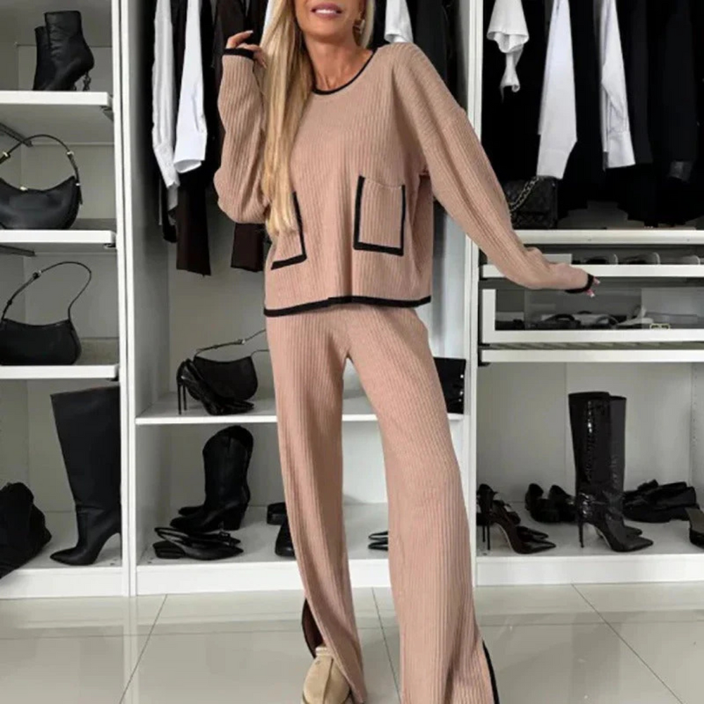 Melina | Luxe en Comfortabele Loungewear Set voor een Chic en Ontspannend Weargevoel