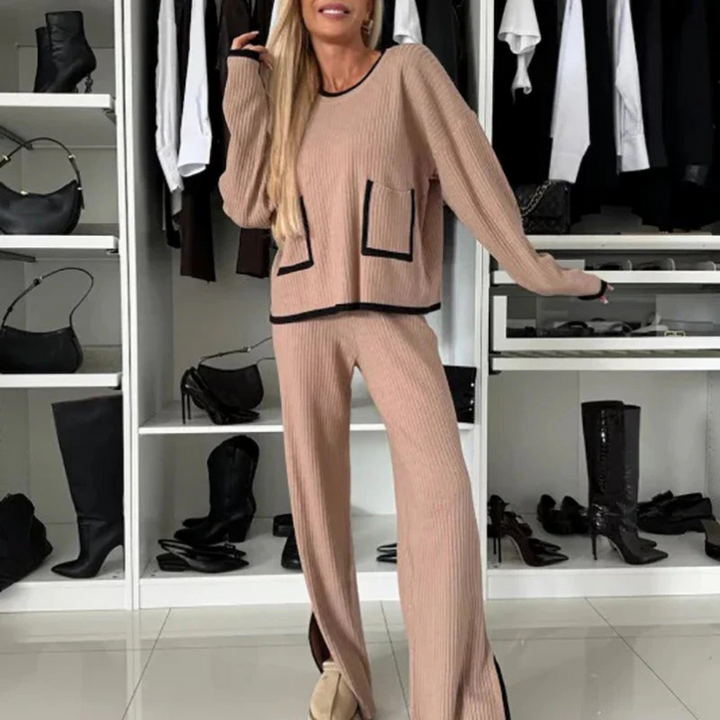 Melina | Luxe en Comfortabele Loungewear Set voor een Chic en Ontspannend Weargevoel