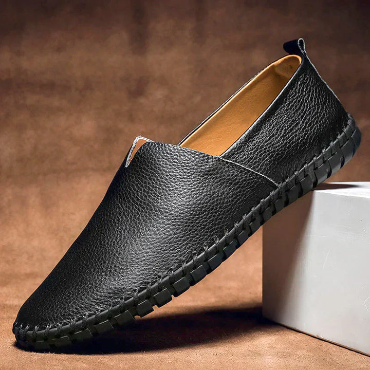 Matt - luxuriöse, elegante Herren-Slipper aus Leder für außergewöhnlichen Stil