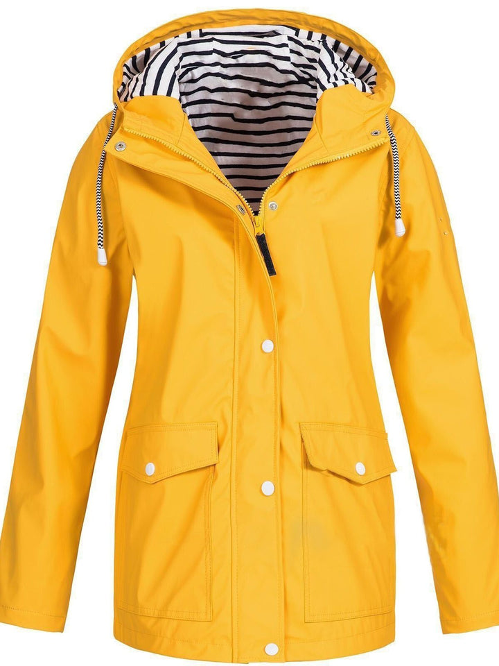 Elegante wasser- und winddichte Jacke für Damen - bietet umfassenden Schutz und Komfort bei jedem Wetter
