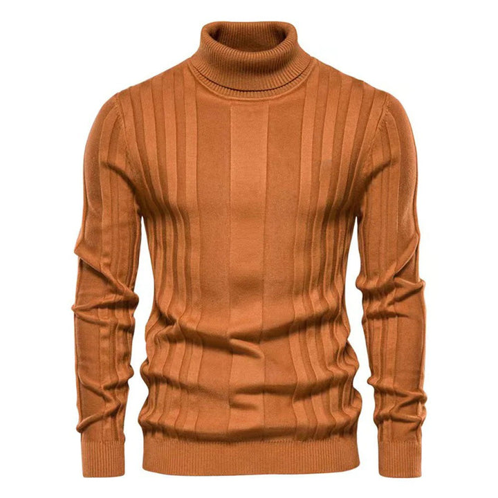 Stylowy męski sweter z golfem – elegancki i modny na każdą okazję