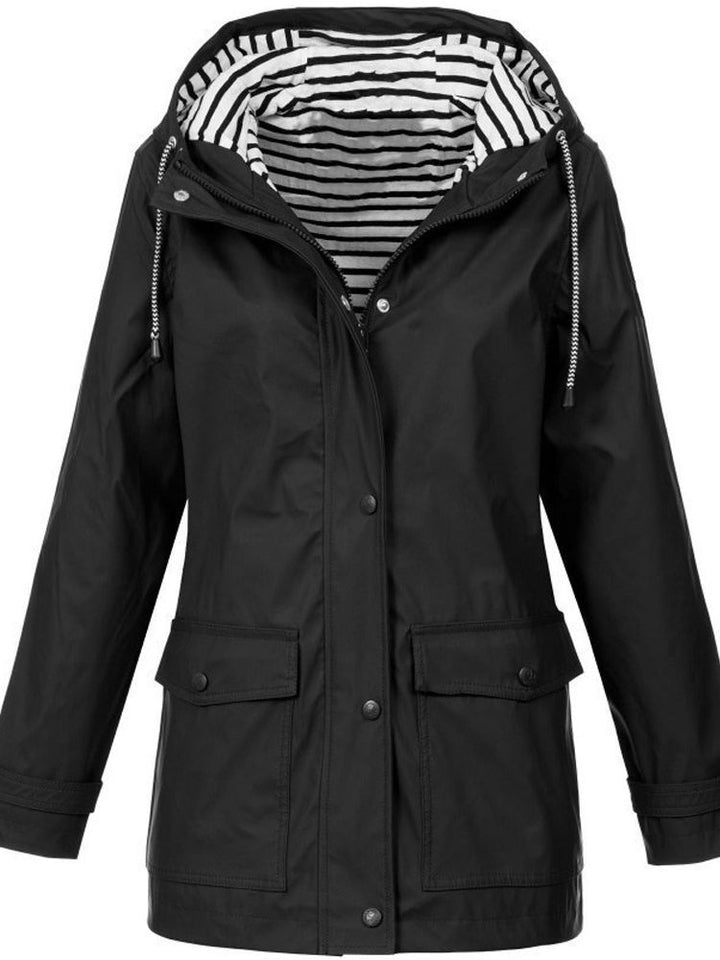 Elegante wasser- und winddichte Jacke für Damen - bietet umfassenden Schutz und Komfort bei jedem Wetter