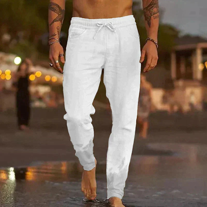Exklusive Herren-Leinenhosen - Komfort und Stil auf höchstem Niveau