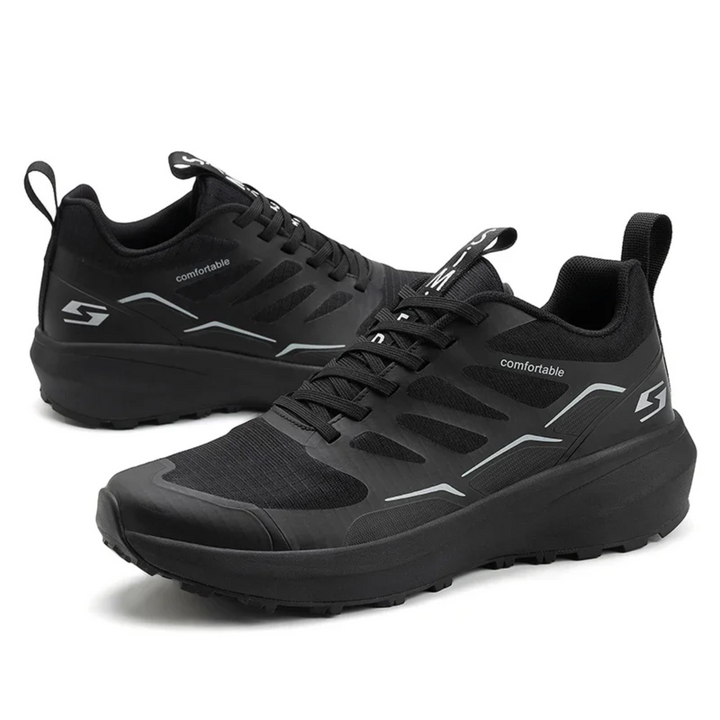 Bequeme Herren-Wanderschuhe mit stabiler Fußgewölbestütze für optimalen Komfort