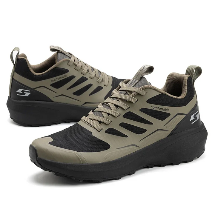 Bequeme Herren-Wanderschuhe mit stabiler Fußgewölbestütze für optimalen Komfort