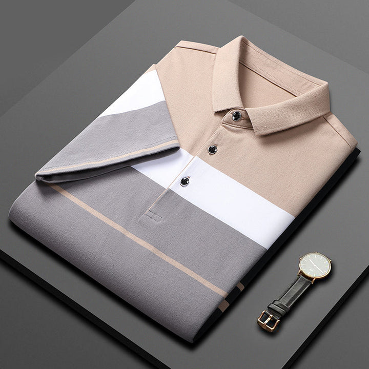 Stylisches Herren-Poloshirt mit einzigartigem Design für einen auffälligen Look