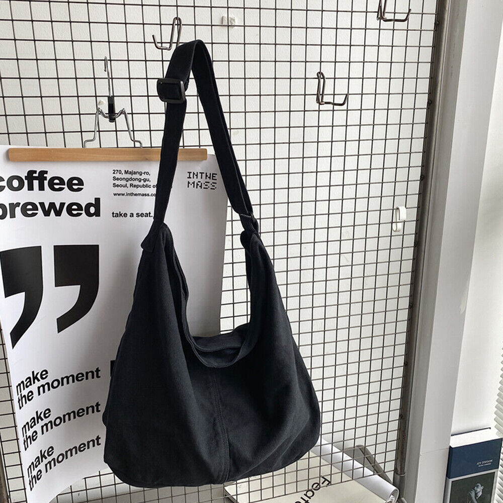 Elegante Luxe Canvas Schoudertas voor Stijlvol Meegenomen Essentials