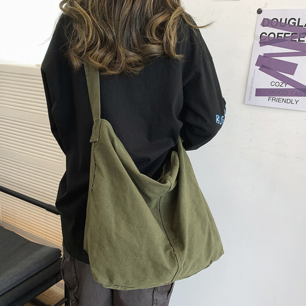 Elegante Luxe Canvas Schoudertas voor Stijlvol Meegenomen Essentials