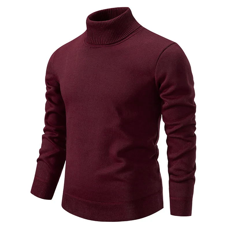 Herren-Rollkragenpullover aus hochwertiger Baumwolle - superweich, bequem und modisch свитер