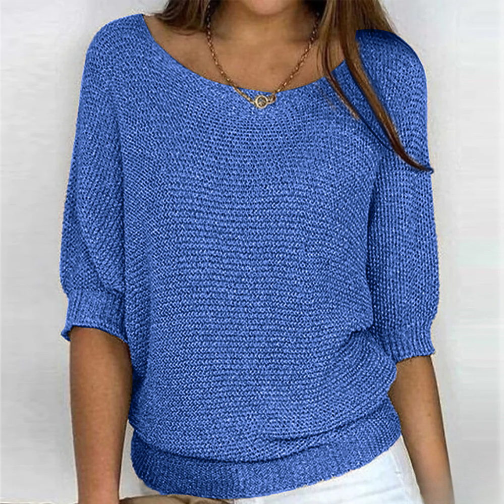 Stylisches, glänzendes Stricktop für Damen - eine elegante und modische Ergänzung Ihrer Garderobe