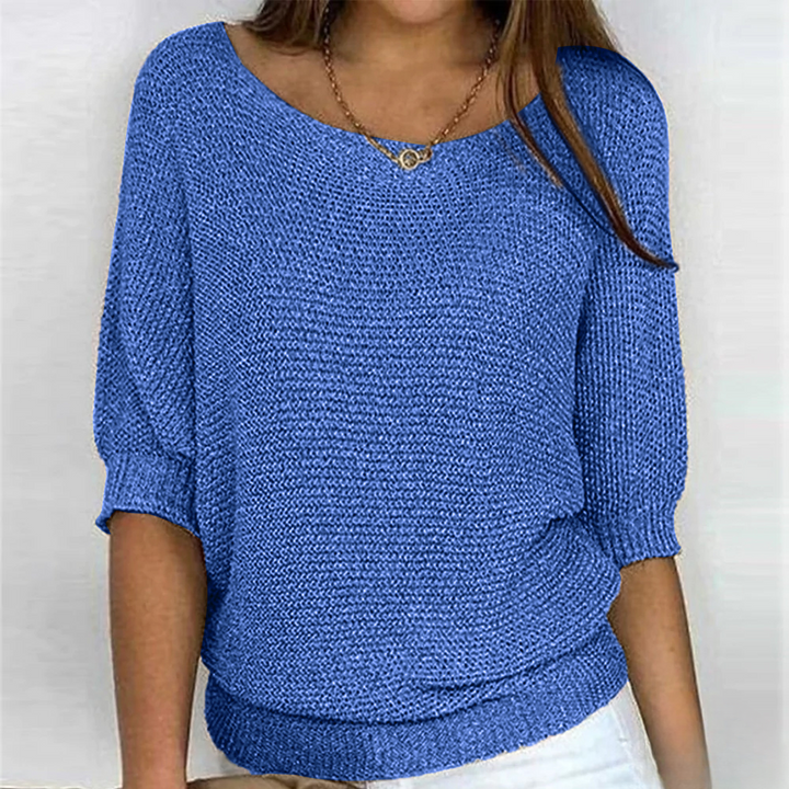 Stylisches, glänzendes Stricktop für Damen - eine elegante und modische Ergänzung Ihrer Garderobe