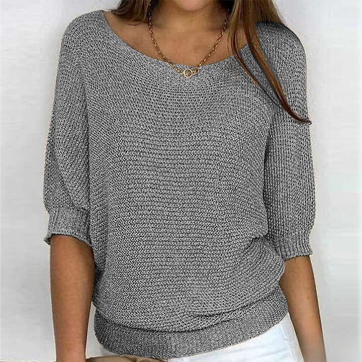 Stylisches, glänzendes Stricktop für Damen - eine elegante und modische Ergänzung Ihrer Garderobe