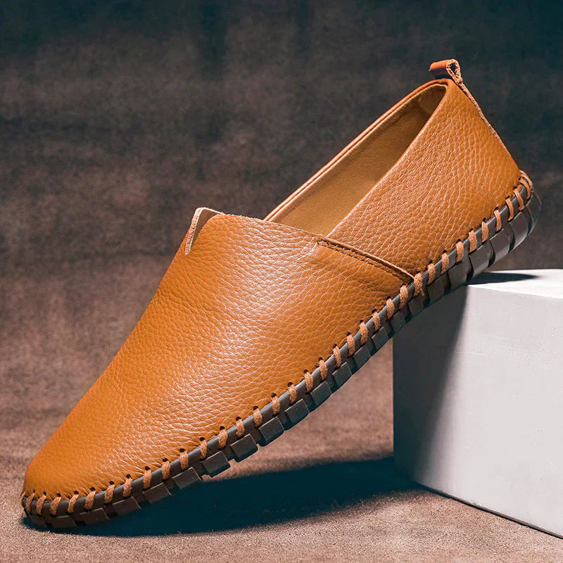 Matt - luxuriöse, elegante Herren-Slipper aus Leder für außergewöhnlichen Stil