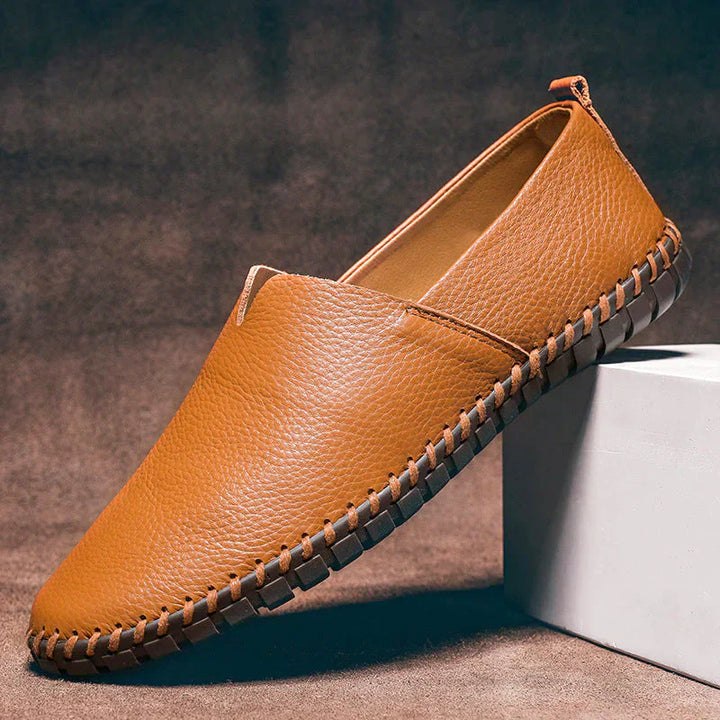 Matt - luxuriöse, elegante Herren-Slipper aus Leder für außergewöhnlichen Stil