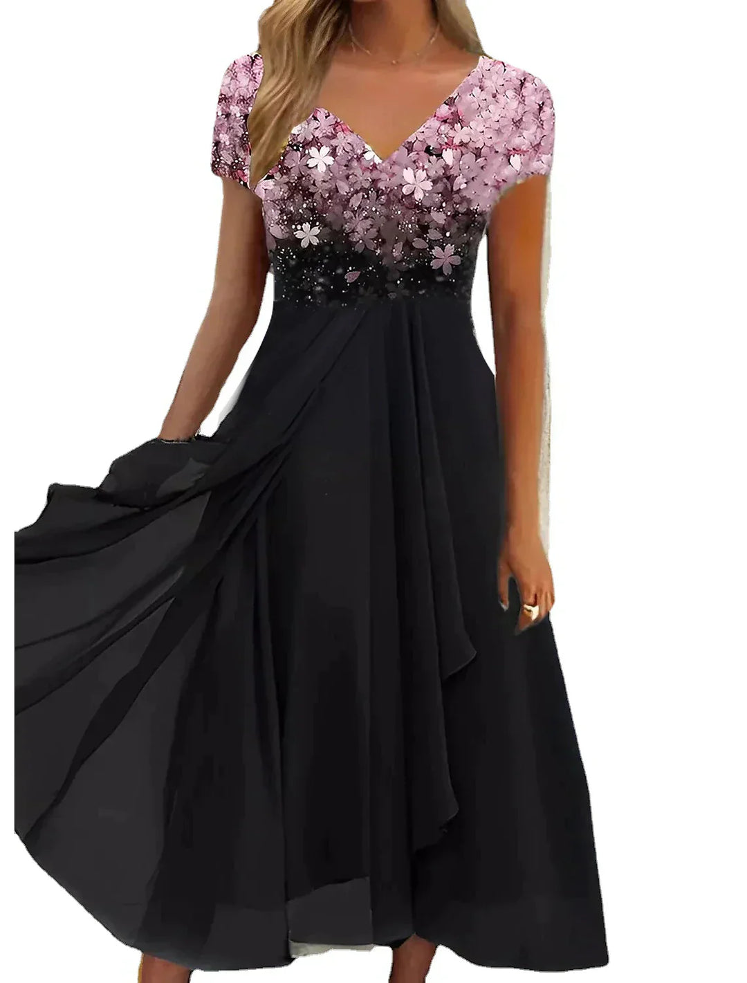 Ein stilvolles und elegantes Damenkleid, das Ihnen einen unvergesslichen und umwerfenden Look verleiht