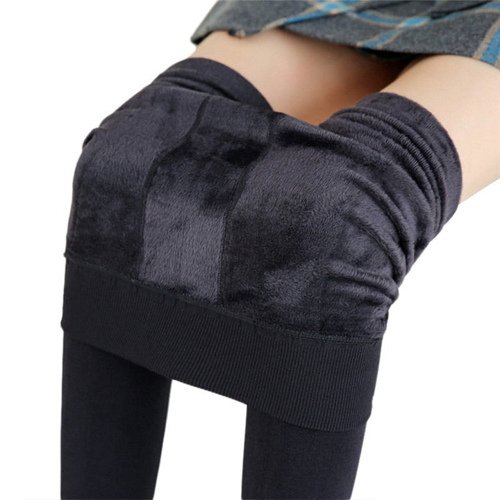 Elegante Winterleggings für Damen - kombiniert Komfort und Wärme in einem modischen Modell