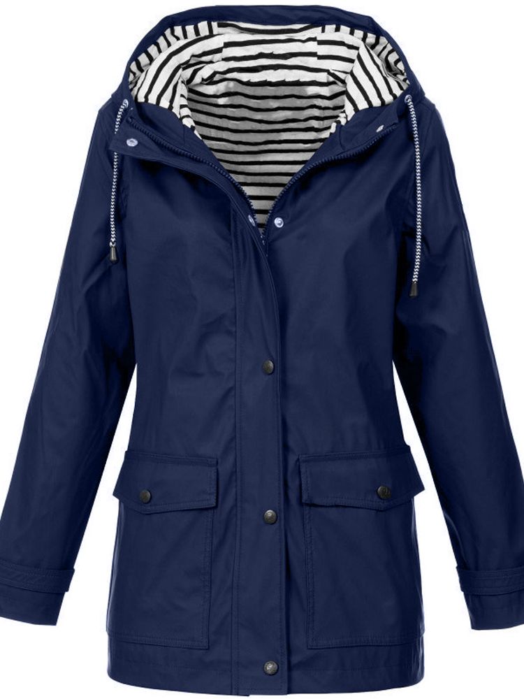 Elegante wasser- und winddichte Jacke für Damen - bietet umfassenden Schutz und Komfort bei jedem Wetter
