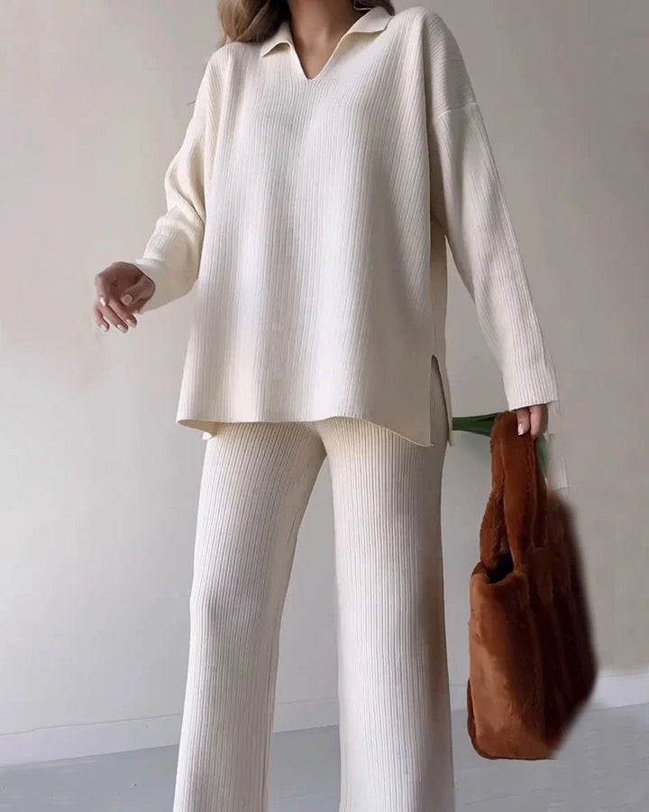 Waverly | Luxe Zachte en Elegante Casual Tweedelige Loungewear Set voor Ultiem Comfort