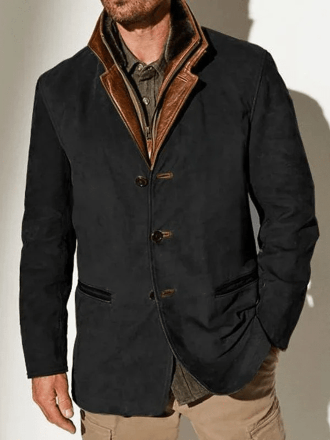 Tommaso™ - Elegante Retro-Lederjacke mit einzigartigem Stil