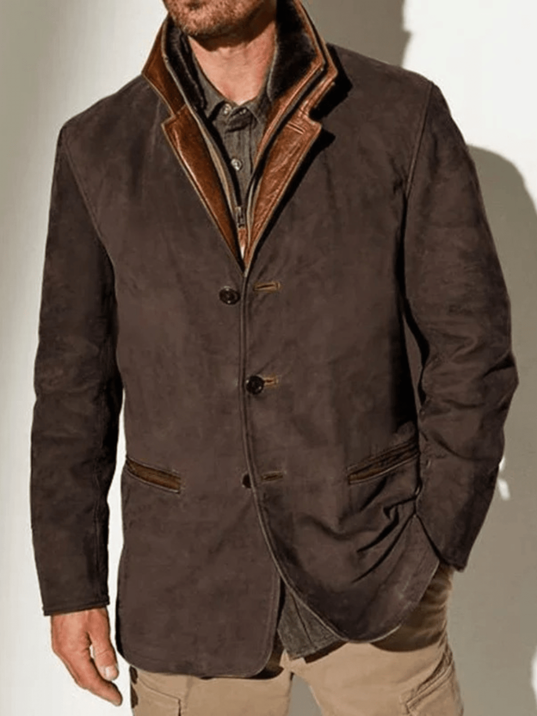 Tommaso™ - Elegante Retro-Lederjacke mit einzigartigem Stil
