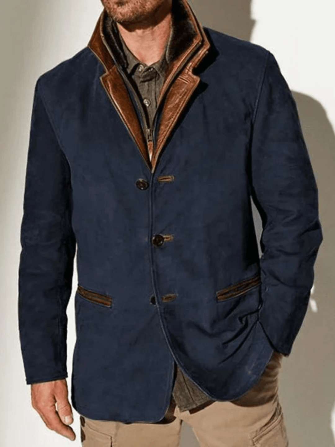 Tommaso™ - Elegante Retro-Lederjacke mit einzigartigem Stil