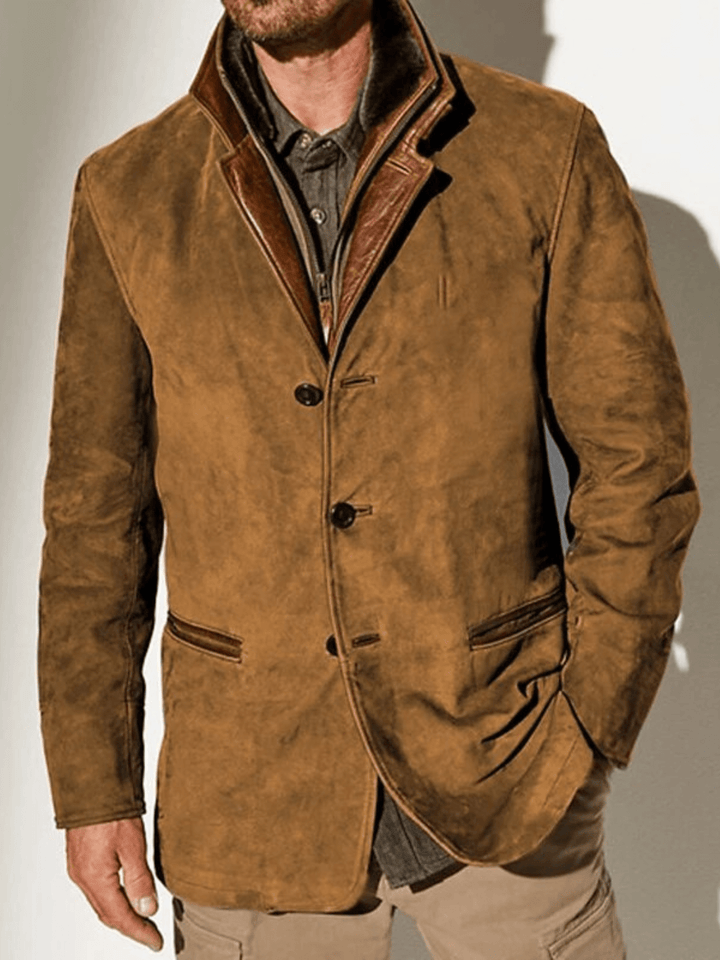 Tommaso™ - Elegante Retro-Lederjacke mit einzigartigem Stil