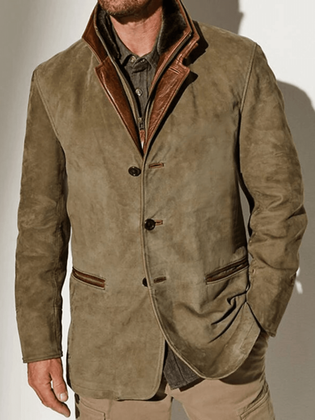 Tommaso™ - Elegante Retro-Lederjacke mit einzigartigem Stil