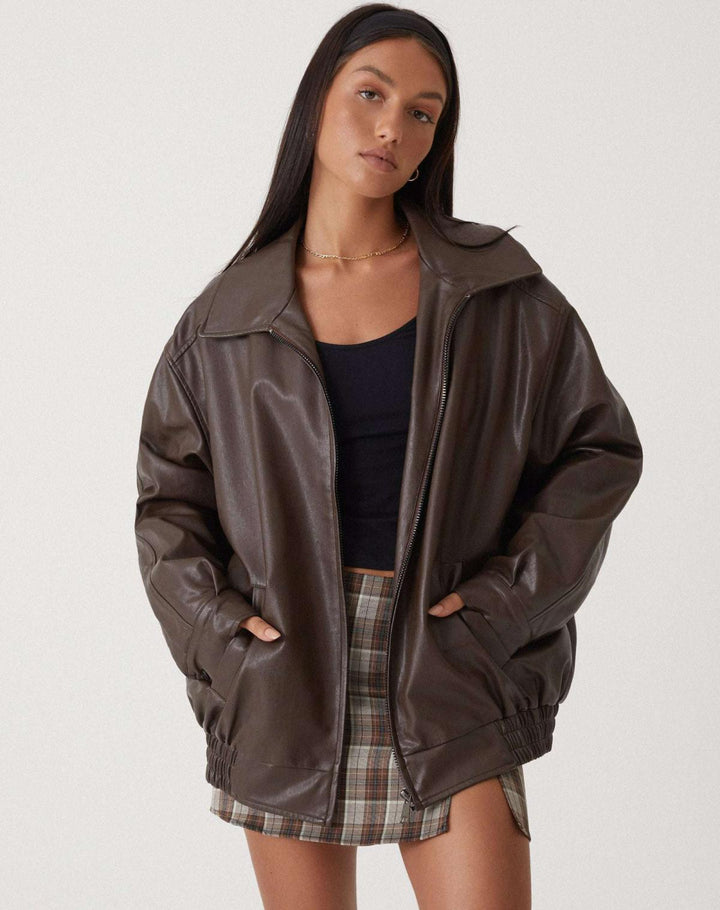 Elegante Damenlederjacke - Stil und Raffinesse in einem