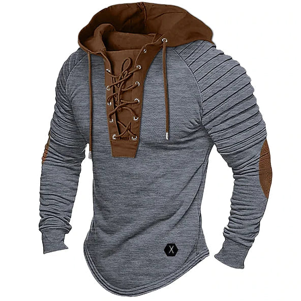 Komfortowy i stylowy męski sweter z dzianiny na zimne dni