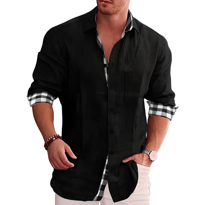 Stilvolles Herrenhemd mit modernem Design für einen eleganten Look