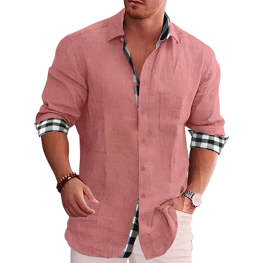 Stilvolles Herrenhemd mit modernem Design für einen eleganten Look