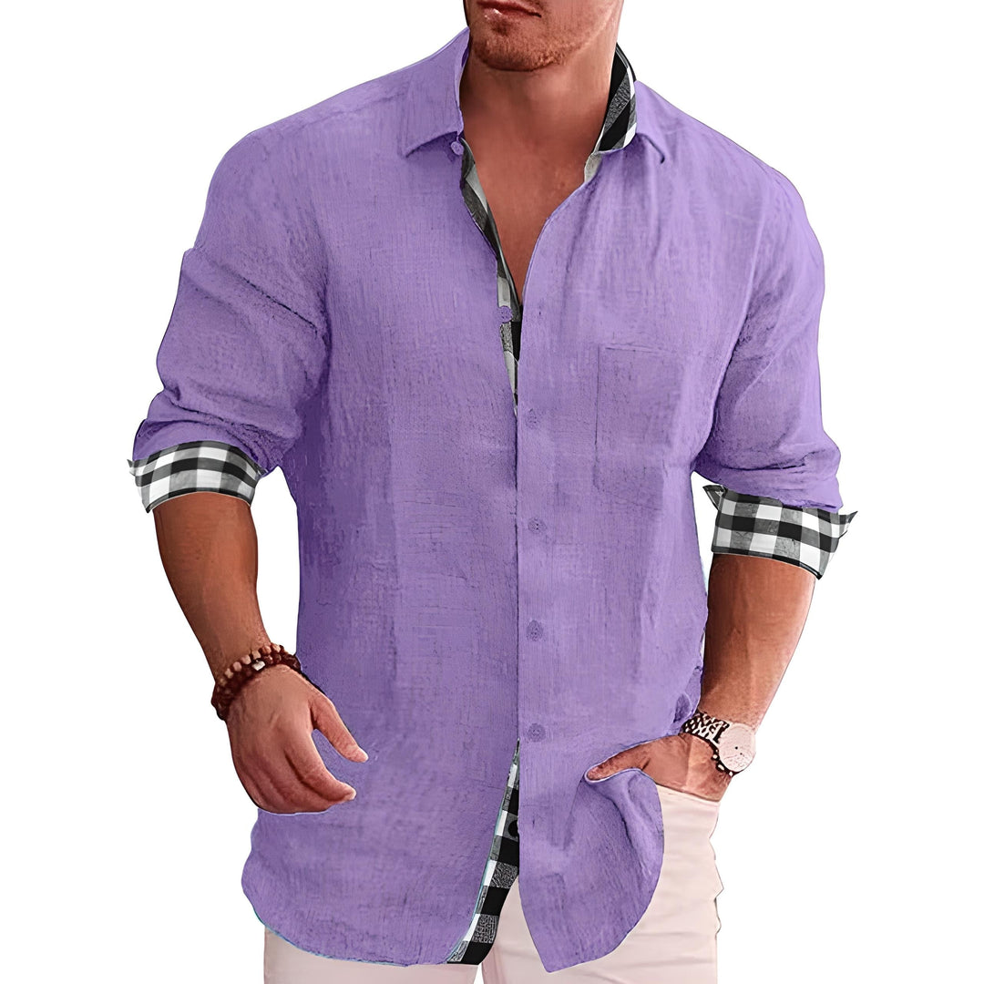 Stilvolles Herrenhemd mit modernem Design für einen eleganten Look