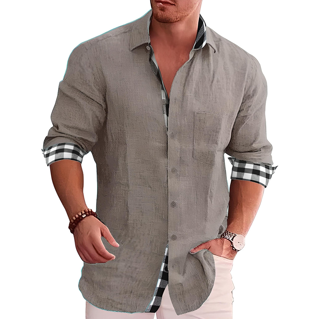 Stilvolles Herrenhemd mit modernem Design für einen eleganten Look