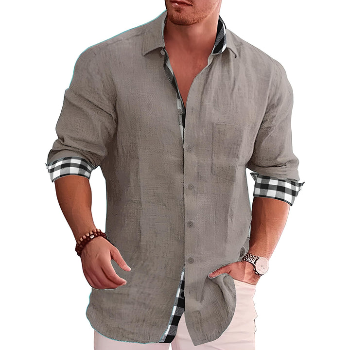 Stilvolles Herrenhemd mit modernem Design für einen eleganten Look