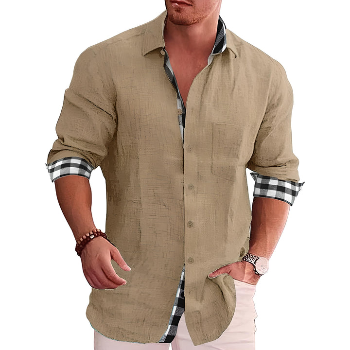 Stilvolles Herrenhemd mit modernem Design für einen eleganten Look